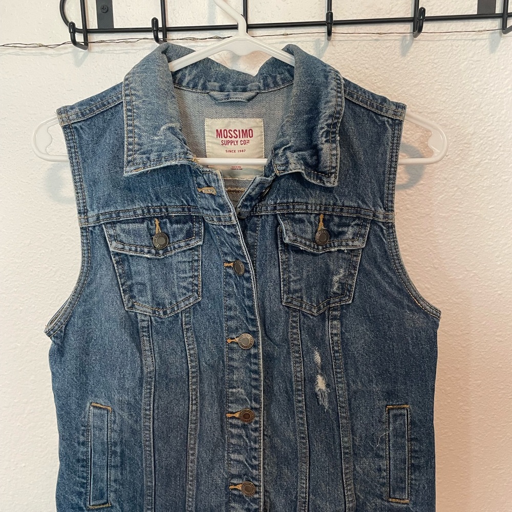 Mossimo Supply Co. Blue Denim Jacket